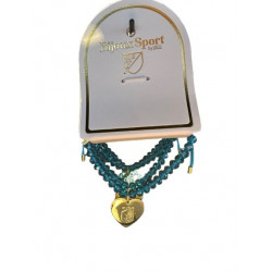 MNU W LUV AJ TMC Beaded Heart C NON