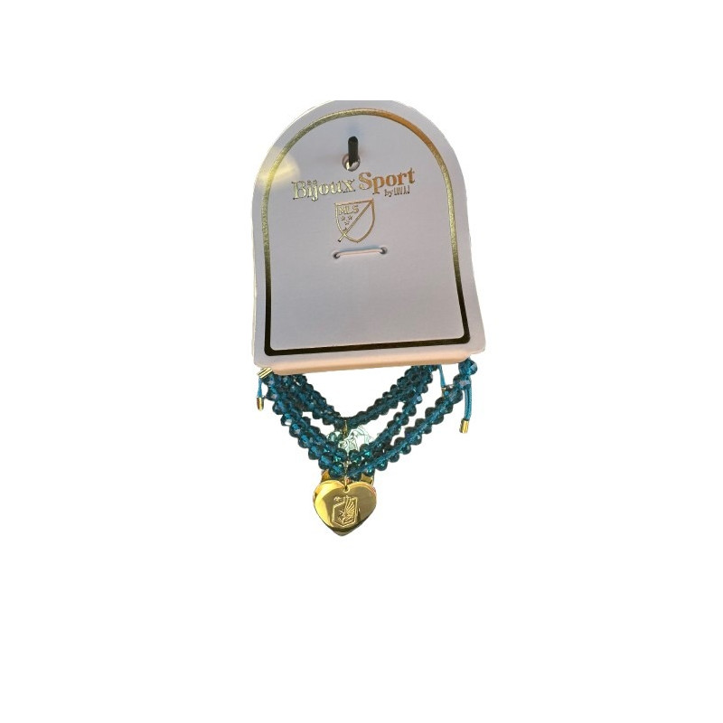 MNU W LUV AJ TMC Beaded Heart C NON