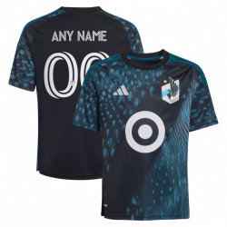 MNUFC Youth Custom Decade Replica Jersey Black