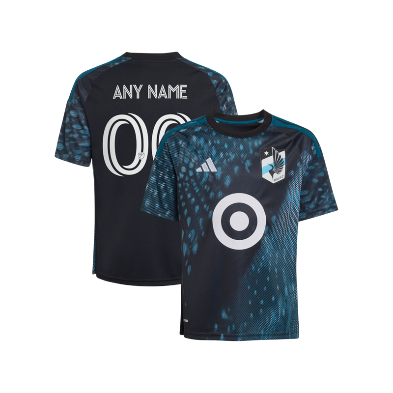MNUFC Youth Custom Decade Replica Jersey Black