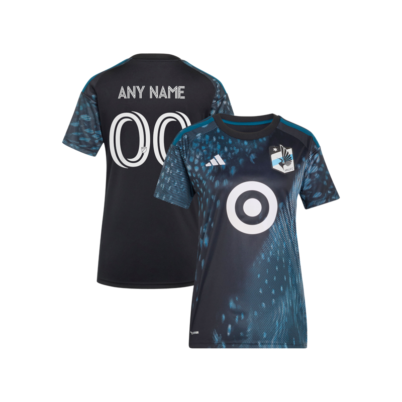 MNUFC Women's Custom Decade Replica Jersey Black
