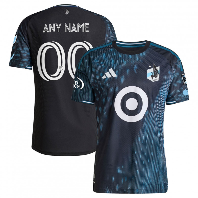 MNUFC Men's Custom Decade Authentic Jersey Black