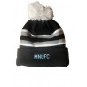 MNUFC Stripe Pom Knit - Black