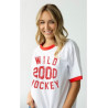 MNW W Vintage Tee WHT XS